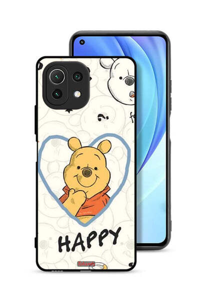 Tolwak غطاء حماية لهاتف شاومي مي 11 لايت بتصميم الدب باباي