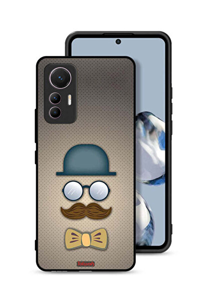 Tolwak غطاء حماية لهاتف شاومي 12 لايت برسومات رأس الرجل