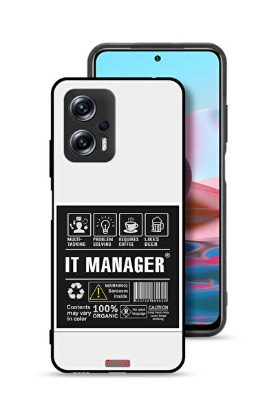 Tolwak غطاء حماية لهاتف Xiaomi Poco X4 GT - ملصق مدير تكنولوجيا المعلومات