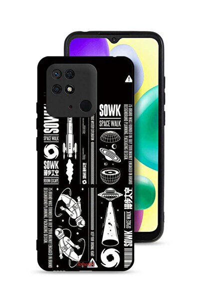 Tolwak غطاء حماية شاومي ريدمي 10 سي، ملصق سوك سبيس ووك