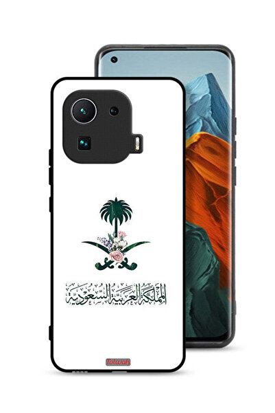 Tolwak غطاء حماية لهاتف شاومي مي 11 برو، علامة المملكة العربية السعودية على ش...