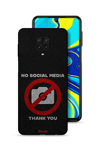 Tolwak جراب حماية لهاتف Xiaomi Redmi Note 9 Pro لا يوجد وسائل تواصل اجتماعي ش...