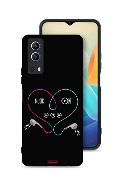 Tolwak غطاء حماية لهاتف Vivo iQOO Z3 5G مع موسيقى