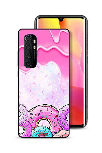 Tolwak Xiaomi Mi Note 10 Lite Protective Case Cover Donut Colors