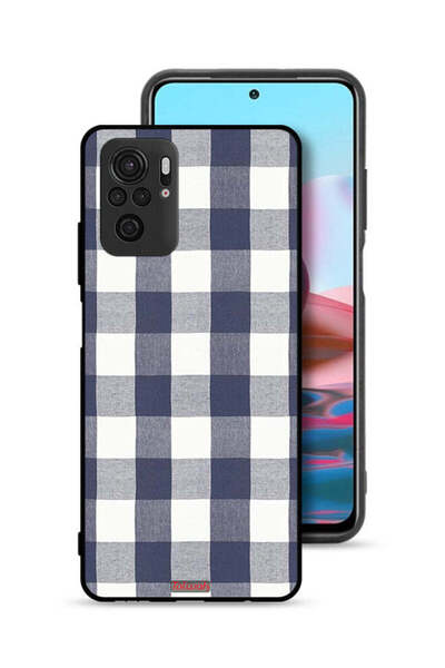 Tolwak Xiaomi Redmi Note 10S Protective Case Cover Cloth Pattern