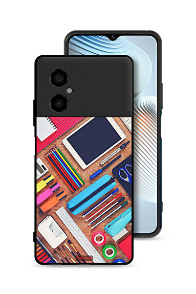 Tolwak غطاء حماية لهاتف Xiaomi Poco M4 5G بتصميم فتاة هوبي ديسك