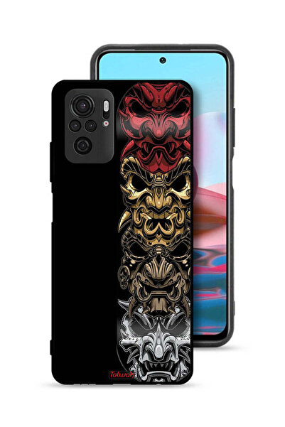 Tolwak Xiaomi Redmi Note 10S Protective Case Cover Heads Art