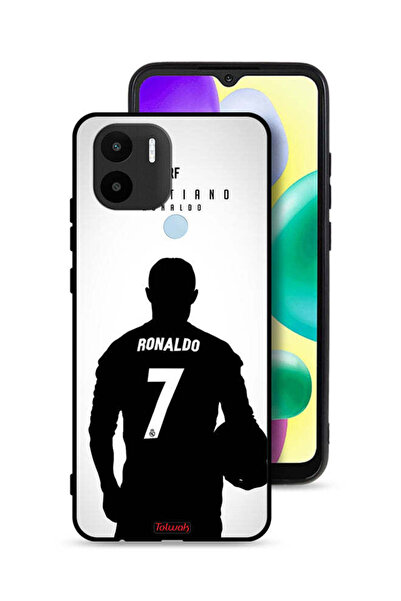 Tolwak غطاء حماية شاومي ريدمي A1 بلس بقناع كريستيانو رونالدو