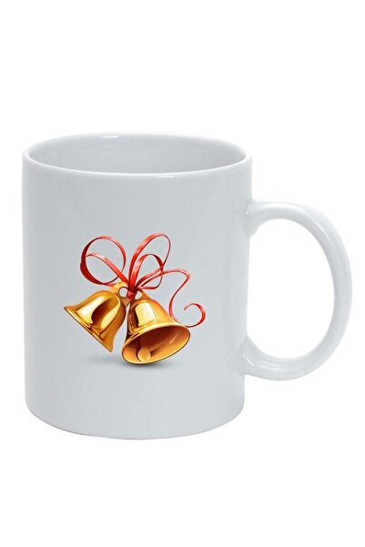 INOVATIX Cana alba personalizata, Craciun, alb, D170, INOVATIX®. 330ml