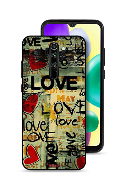 Tolwak غطاء حماية لهاتف شاومي ريدمي نوت 8 برو - علامات الحب