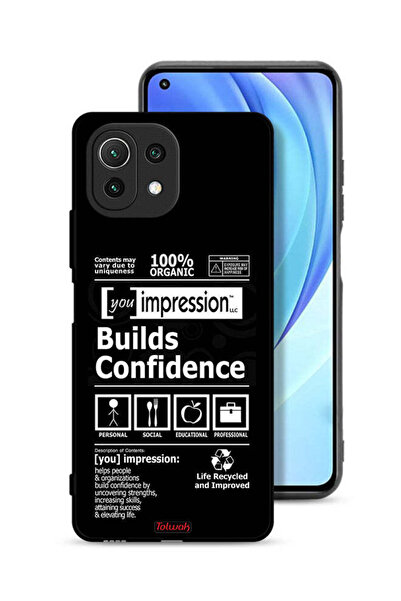 Tolwak غطاء حماية لهاتف Xiaomi Mi 11 Lite ملصق يعزز الثقة