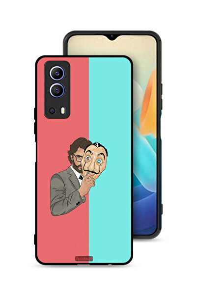 Tolwak غطاء حماية لهاتف Vivo Y72 5G من تصميم البروفيسور آرت