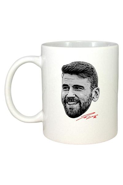 INOVATIX Personalized White Mug, Footballer Simion, . White Handle and Interior, ®. 330ml