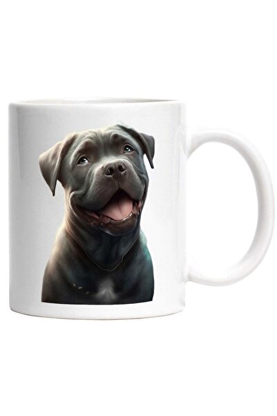 INOVATIX Εξατομικευμένη λευκή κούπα, Κουτάβι, Χαμόγελο, Λάτρεις των Σκύλων, Η...