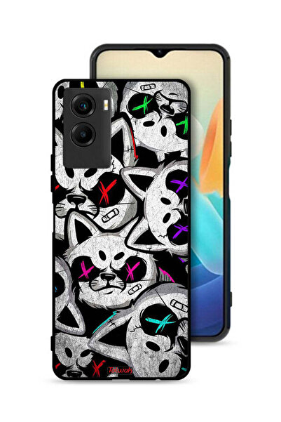 Tolwak غطاء حماية لهاتف Vivo Y55s 5G (2021) بنقشة قطط مارشميلو