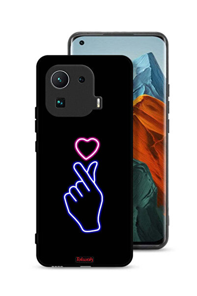 Tolwak غطاء حماية شاومي مي 11 برو بتصميم قلب سناب