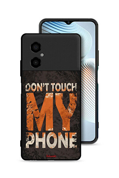 Tolwak جراب حماية لهاتف Xiaomi Poco M4 5G، لا تلمس هاتفي