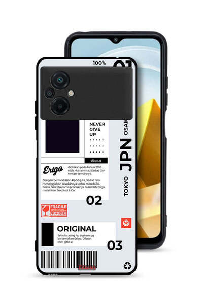 Tolwak غطاء حماية لهاتف Xiaomi Poco M5 4G - ملصق ياباني