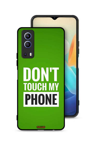 Tolwak Vivo Y72 5G Protective Case Cover Do Not Touch My Phone