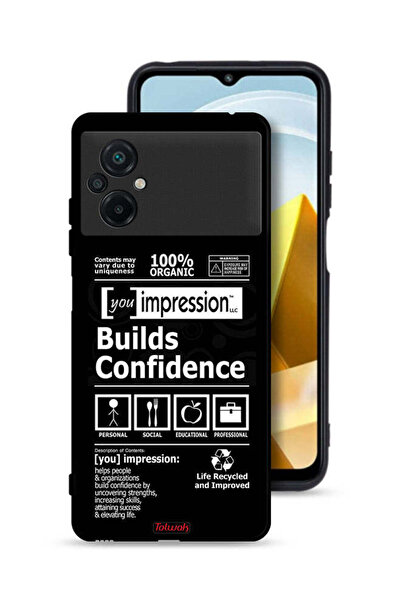 Tolwak غطاء حماية لهاتف Xiaomi Poco M5 4G ملصق يعزز الثقة