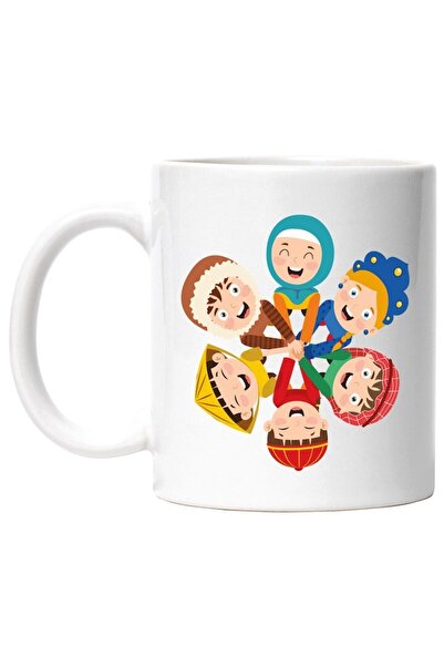 INOVATIX Cana alba personalizata, Copii, Diversitate, Cultura, Nationalitate,...