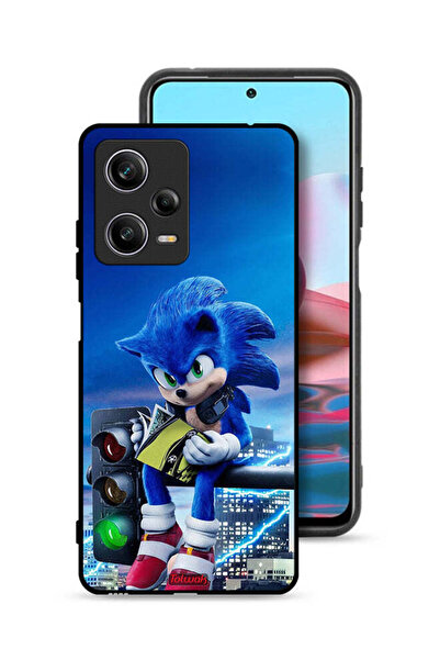 Tolwak غطاء حماية لهاتف شاومي ريدمي نوت 12 برو بطباعة سونيك