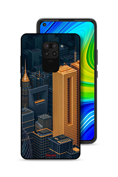 Tolwak غطاء حماية لهاتف شاومي ريدمي نوت 9 - فن المباني