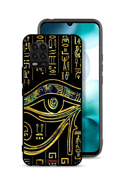 Tolwak غطاء حماية لهاتف Xiaomi Mi 10 Lite 5G بتصميم عين فنية