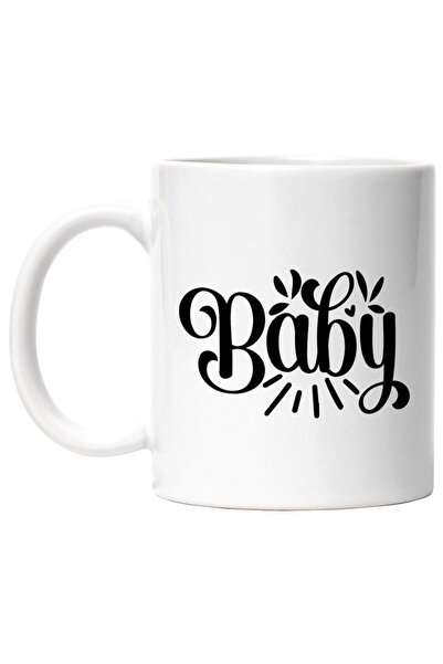 INOVATIX Cana alba personalizata, pentru un bebelus iubit de parinti ul Baby,...