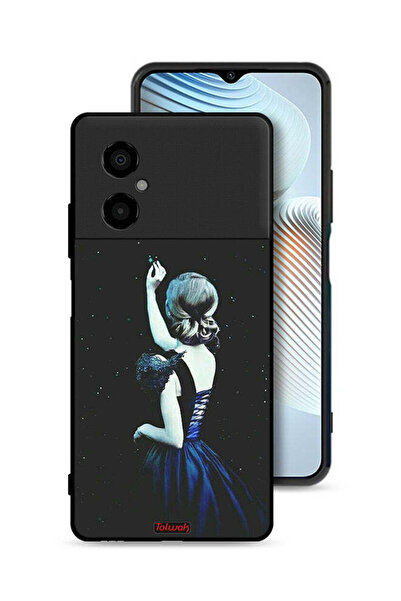 Tolwak Xiaomi Poco M4 5G Protective Case Cover Touching Star