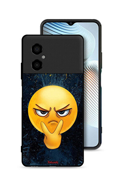 Tolwak Xiaomi Poco M4 5G Protective Case Cover Look At Me