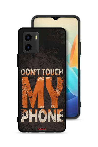 Tolwak Vivo Y15s Protective Case Cover Do Not Touch My Phone