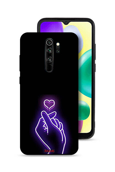 Tolwak غطاء حماية شاومي ريدمي نوت 8 برو بتصميم قلب صغير