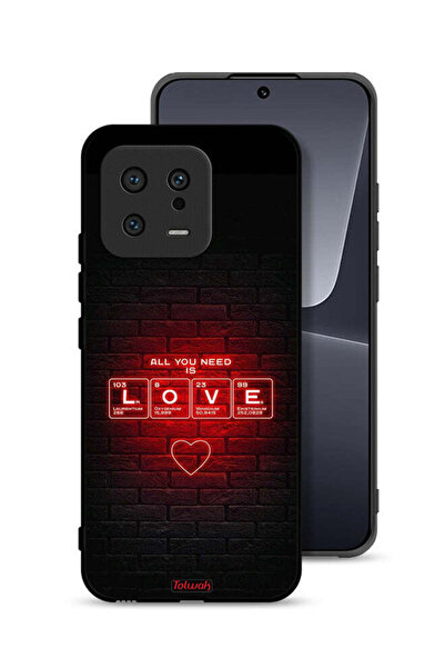 Tolwak غطاء حماية لهاتف Xiaomi 13 كل ما تحتاجه هو الحب