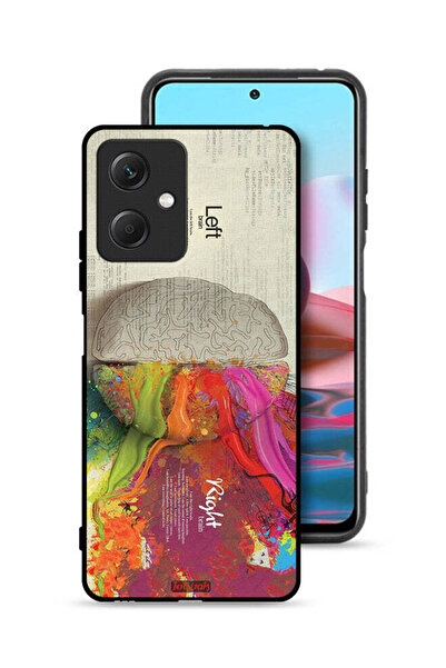 Tolwak غطاء حماية لهاتف شاومي ريدمي نوت 12 - عمل فني تجريدي لعلم الدماغ