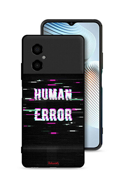 Tolwak Xiaomi Poco M4 5G Protective Case Cover Human Error