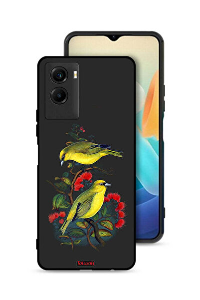 Tolwak غطاء حماية لهاتف Vivo Y55s 5G (2021) بنقشة طيور