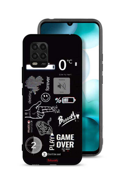 Tolwak غطاء حماية لهاتف شاومي مي 10 لايت 5G - لعبة انتهت - بيو بيو
