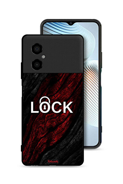 Tolwak Xiaomi Poco M4 5G Protective Case Cover Lock