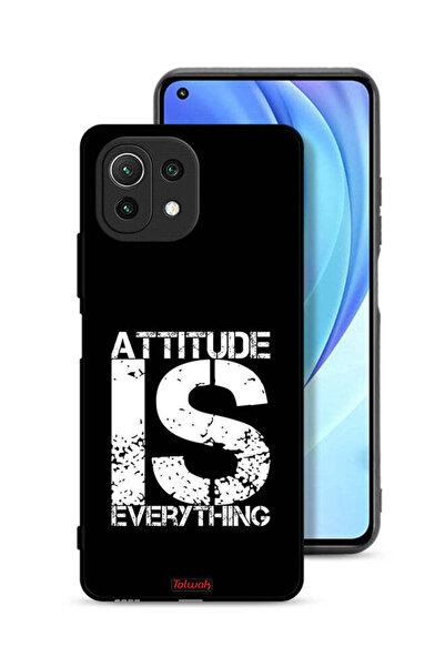 Tolwak غطاء حماية لهاتف Xiaomi Mi 11 Lite - Attitude Is Everything