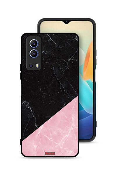 Tolwak غطاء حماية لهاتف Vivo Y72 5G بنمط رخامي