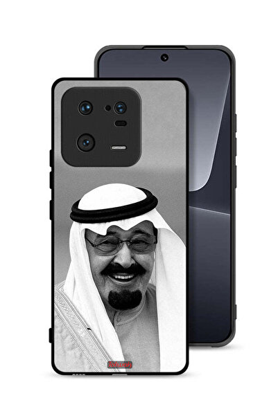 Tolwak غطاء حماية لهاتف شاومي 13 برو صورة الملك عبدالله مبتسماً