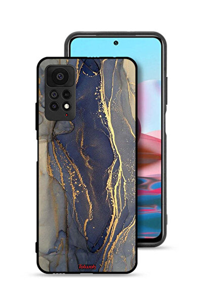 Tolwak غطاء حماية لهاتف شاومي ريدمي نوت 11 برو 5G بنمط رخامي لامع