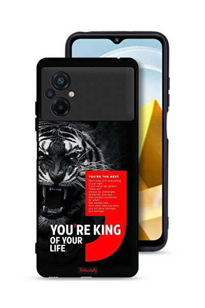 Tolwak غطاء حماية لهاتف Xiaomi Poco M5 4G أنت ملك حياتك