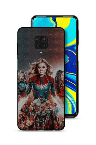 Tolwak غطاء حماية لهاتف شاومي ريدمي نوت 9 برو - أفينجرز