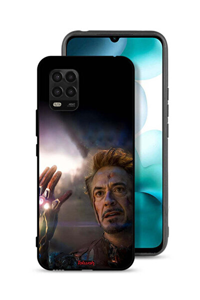 Tolwak غطاء حماية لهاتف شاومي مي 10 لايت 5G أنا الرجل الحديدي