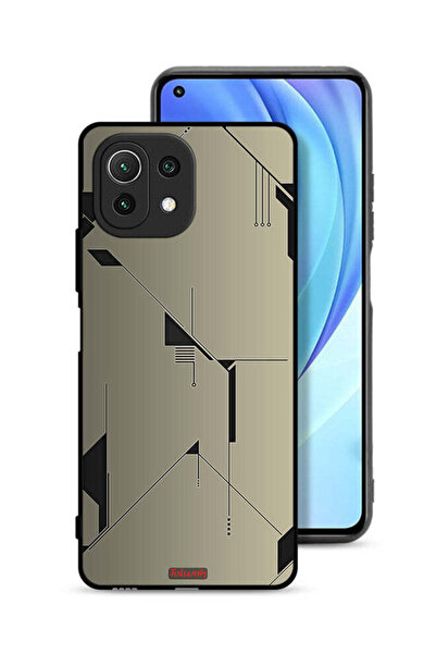 Tolwak غطاء حماية لهاتف شاومي مي 11 لايت بتصميم تجريدي بسيط