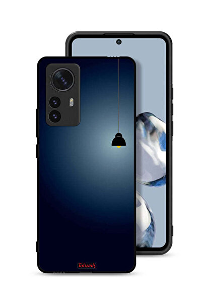 Tolwak غطاء حماية لهاتف Xiaomi 12 بتصميم فني معلق للضوء