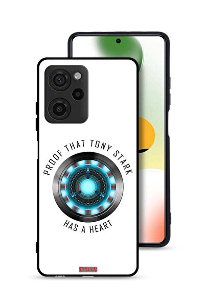 Tolwak غطاء حماية لهاتف Xiaomi Poco X5 Pro دليل على أن توني ستارك لديه قلب