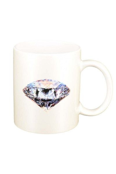 INOVATIX Personalized white mug, Diamond, D240, INOVATIX®. 330ml